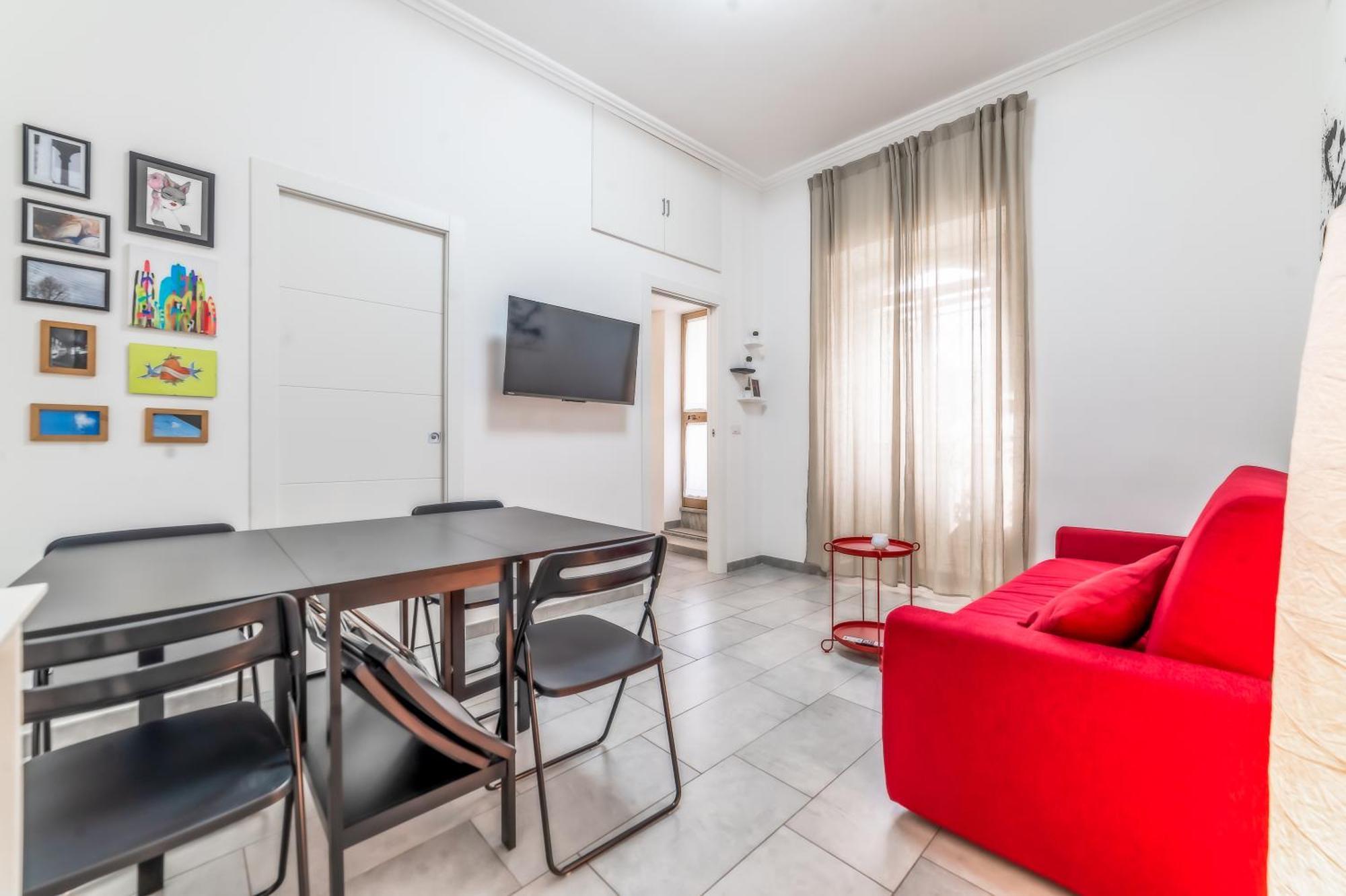 Benedetta Flat - Metropigneto & Tram - Free Wi-fi Apartment Rom